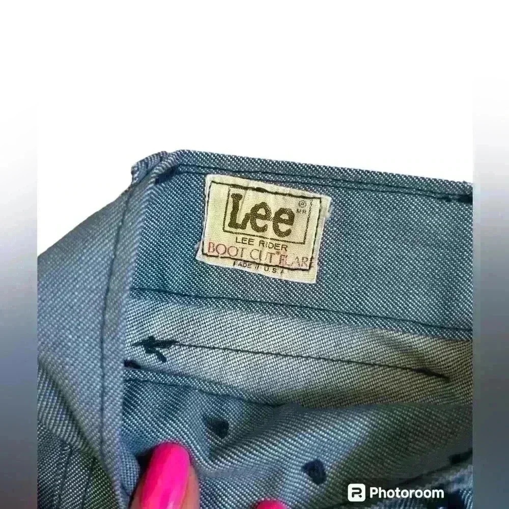 Vintage Lee Rider Bootcut Flare - Picture 3 of 5